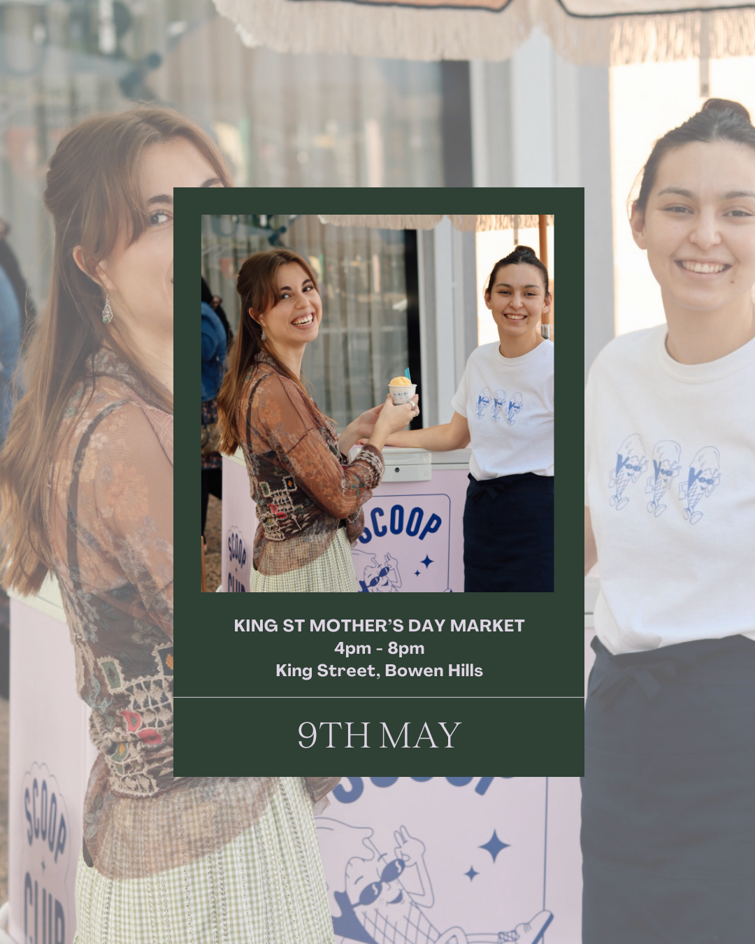 Market Preview: 9th May King St Mother's Day Market