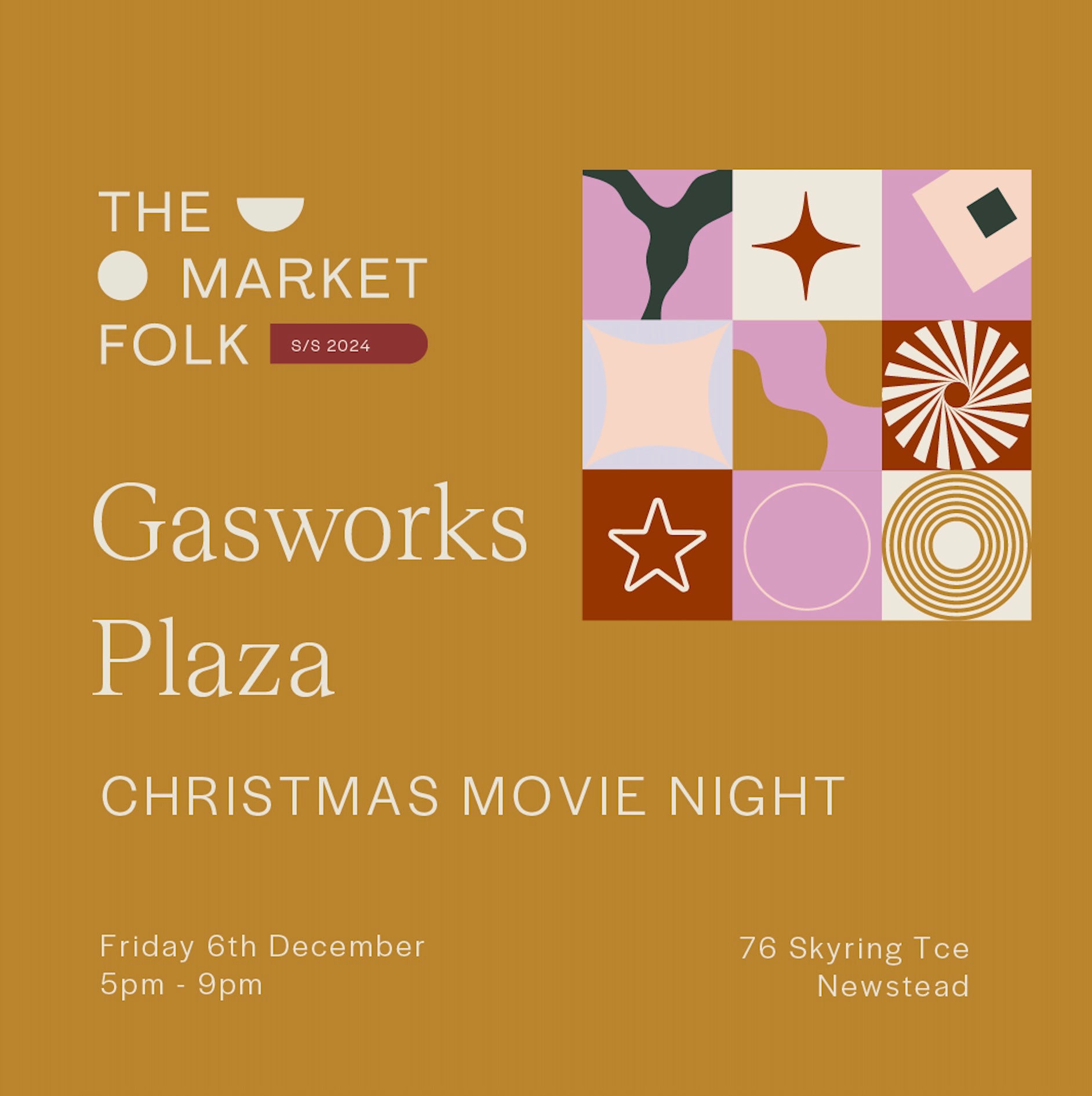 Market Preview: Gasworks Movie Night 6th December