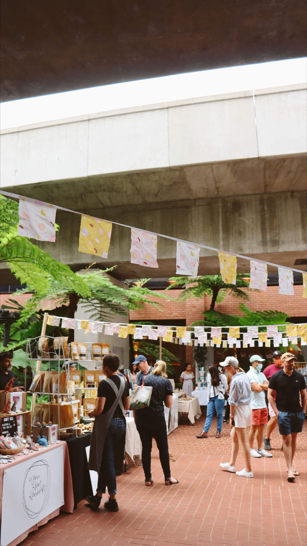 Outdoor handmade markets for creative businesses in Brisbane.